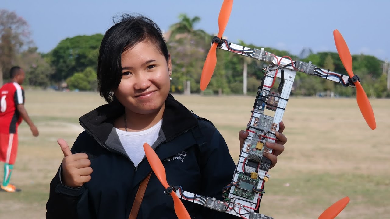 Membuat drone dari barang bekas cara membuat drone 