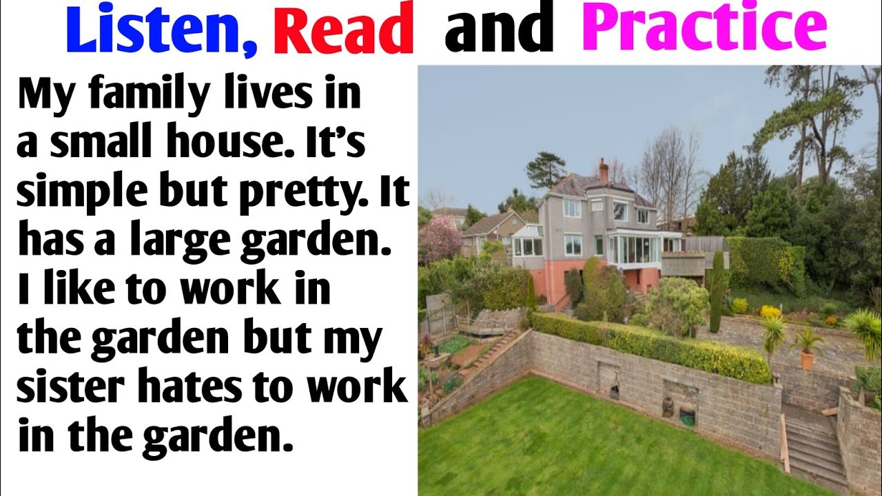 Reading and listening Practice। improve your pronunciation in English