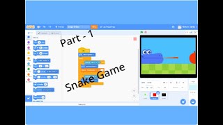 How to make a Google Snakes game on Scratch | # 1 |Coding Void