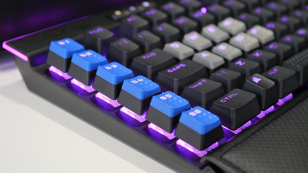 systematisk periskop kupon Corsair K95 Platinum XT review with iCue Software and more - YouTube