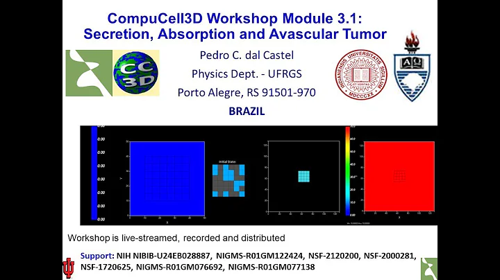 CompuCell3D Workshop 3.1 Secretion Absorption and ...