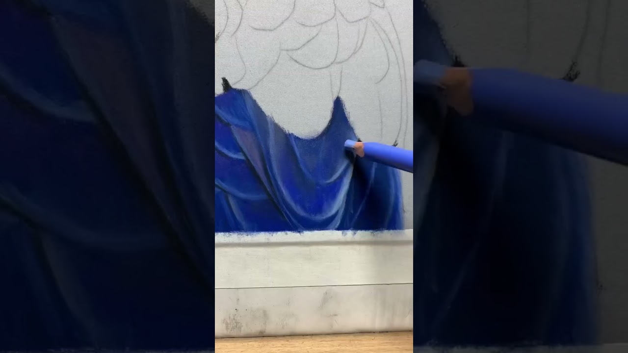 Throwback to my hyacinth macaw, one of my favorite pieces. 