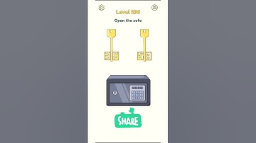 DOP 2 Gameplay Level 296 Open The Safe Shorts Delete One Part Solution and Answer 🔥 Subscribe 🔥