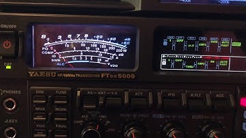 FTdx5000MP: Using exceptional DSP to pull out KC4WZB QRP SOTA station #yaesu #cw #dsp