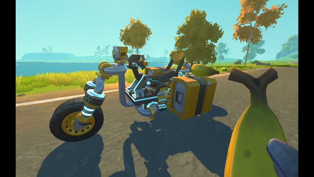 Scrap Mechanic Survival | HowToTune - The Banana Bike MK2.5 - Motorbike