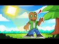 MINECRAFT pero EL SOL TE DERRITE! 🌞😱 MINECRAFT EL SOL QUEMA