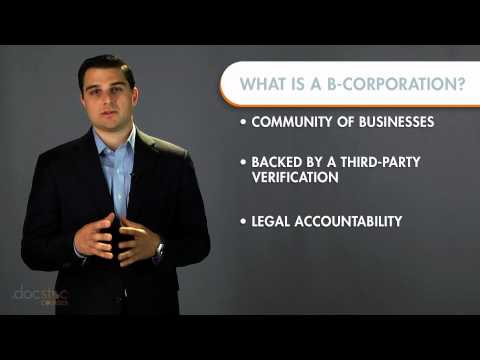 What Is A B Corporation?