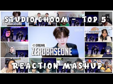 ZEROBASEONE(제로베이스원) 'TOP 5' (4K) | STUDIO CHOOM ORIGINAL | REACTION MASHUP