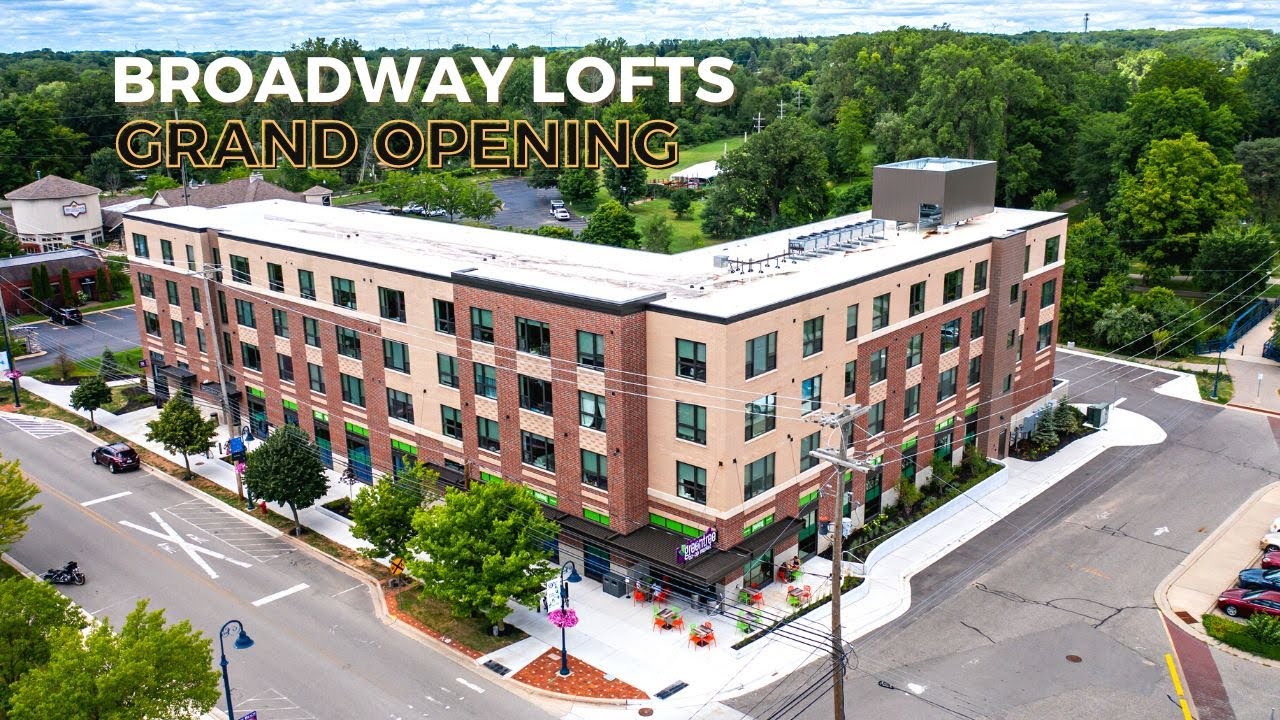 NEWLY Built Apartments in Mount Pleasant, MI // Broadway Lofts YouTube