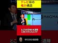【ホリエモン】日枝氏・フジテレビにも言及したテレビ業界の構造|誰もできなかったこと【切り抜き】