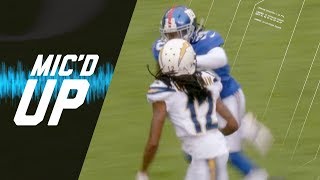 Janoris Jenkins Mic'd Up Battling High School Rival Travis Benjamin (Week 5) | NFL Sound FX