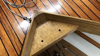 How to clean and oil wood on a boat with Owatrol Deck Cleaner and Deks Olje D1