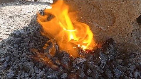 Turning a Rusty BEARING into Shiny but Razor Sharp COMBAT KNIFE