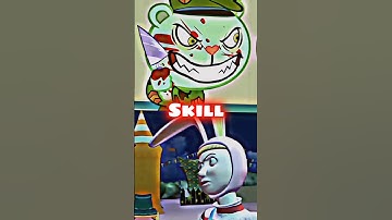 Fliqpy VS Popee (Happy Tree Friends VS Popee The Performer)