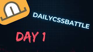 Daily CSSBattle #1 | Recreating a Shape with Pure HTML & CSS
