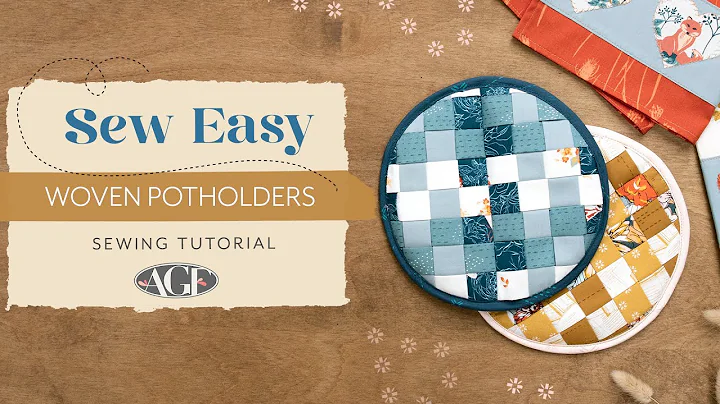 Woven Potholders || Featuring Listen to Your Heart...