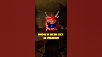 DOOM II in 2025?! 🔥🤯 Raytracing! #doom2 #rtx  #Shorts #retrogaming #gamingshorts #mods #doom #fyp