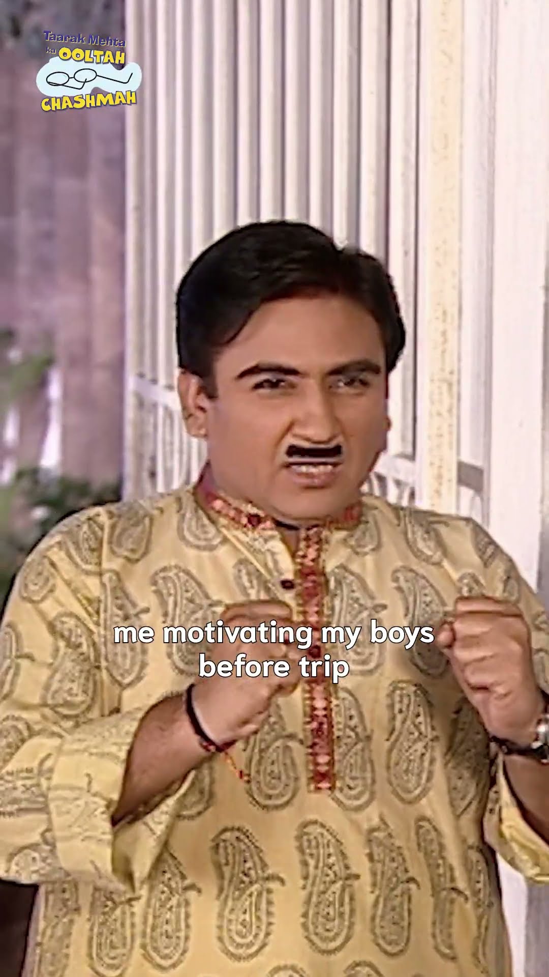 Me motivating my boys before trip! #tmkoc #comedy #relatable #shorts #comedyvideo #funny  #employees