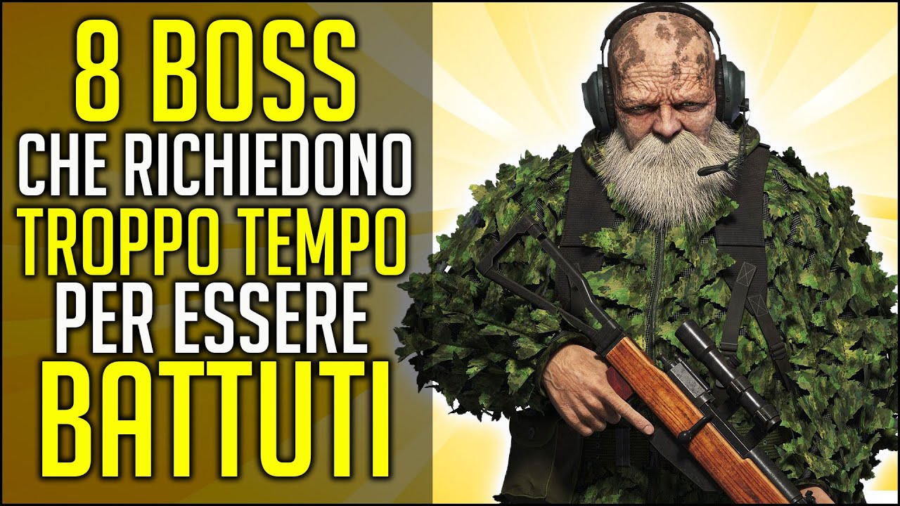 8 BOSS FIGHT INCREDIBILMENTE LUNGHE - YouTube