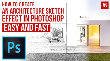 How to Create an Architecture Sketch Effect in Photoshop