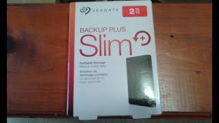 Seagate Slim Backup plus 2 TB