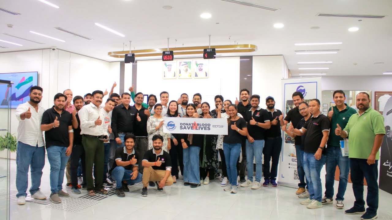 Blood Donation Camp | EDGE Ventures Educational Event | Nov 2025