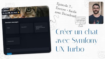 Créer un chat 💬 avec Symfony UX Turbo - Episode 3