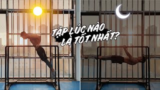 TẬP KHI NÀO là tốt nhất trong ngày | When Is The Best Time To Workout | SHINPHAMM