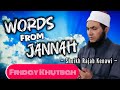 Words From Jannah Friday Khutbah Sheikh Rajab Kenawi Words From Jannah Friday Khutbah Sheikh Rajab Kenawi