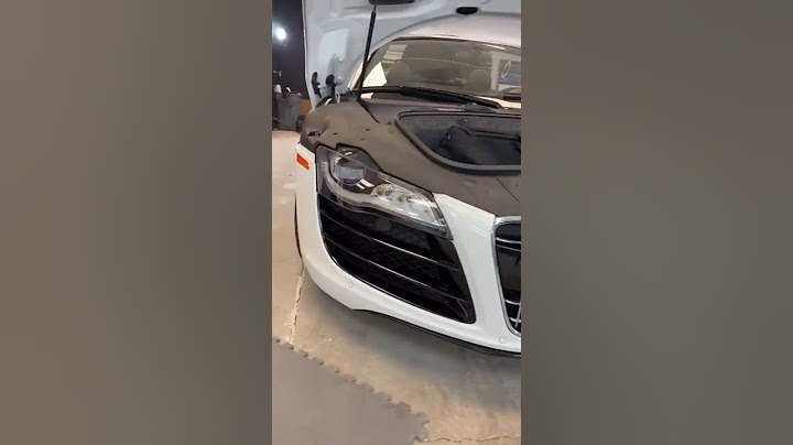 Bringing an Audi R8 back to life!