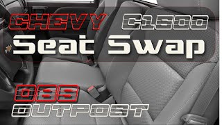 8899 Chevy OBS C/K1500 GMT 400 to GMT900 20072013 GM Seat Swap GEN III Bracket Installation