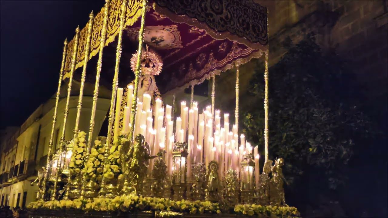 Paso de Angustia de María - Calle Bizcocheros - Magna Mariana Jerez 2024