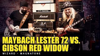 MAYBACH Custom vs. GIBSON LES PAUL Custom (Red Widow) - Talk&Jam