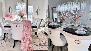 DINING ROOM REFRESH FOR SPRING 2024 !! /  How to Decorate  A Dining Room