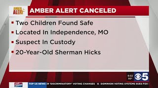 Two children found safe