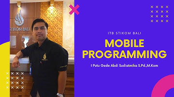 Mobile Programming - Pertemuan 4