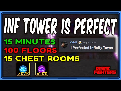 NEW RECORD* 544.1X DROPS VS AFS - Dungeon - Infinity Tower - TT