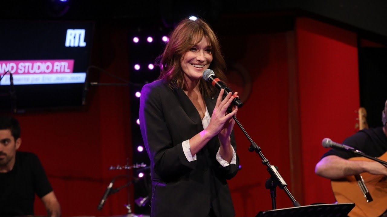 Carla Bruni - Jimmy Jazz (LIVE) Le Grand Studio RTL