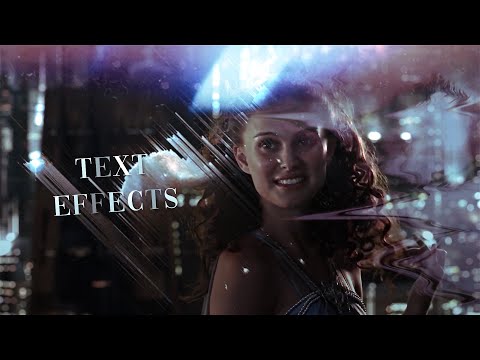 after effects - text effects (text blur + text explosion)