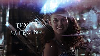 after effects - text effects (text blur + text explosion)