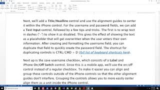 AWD1112-Balsamiq Mockups - Creating A Mobile Application - Part01 - 03-17-2020