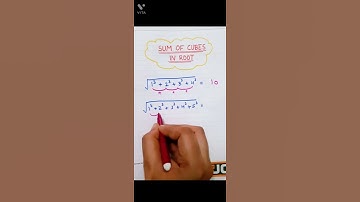 🤘Sum of Cubes in root 🔥 #Trick   #Shorts💯