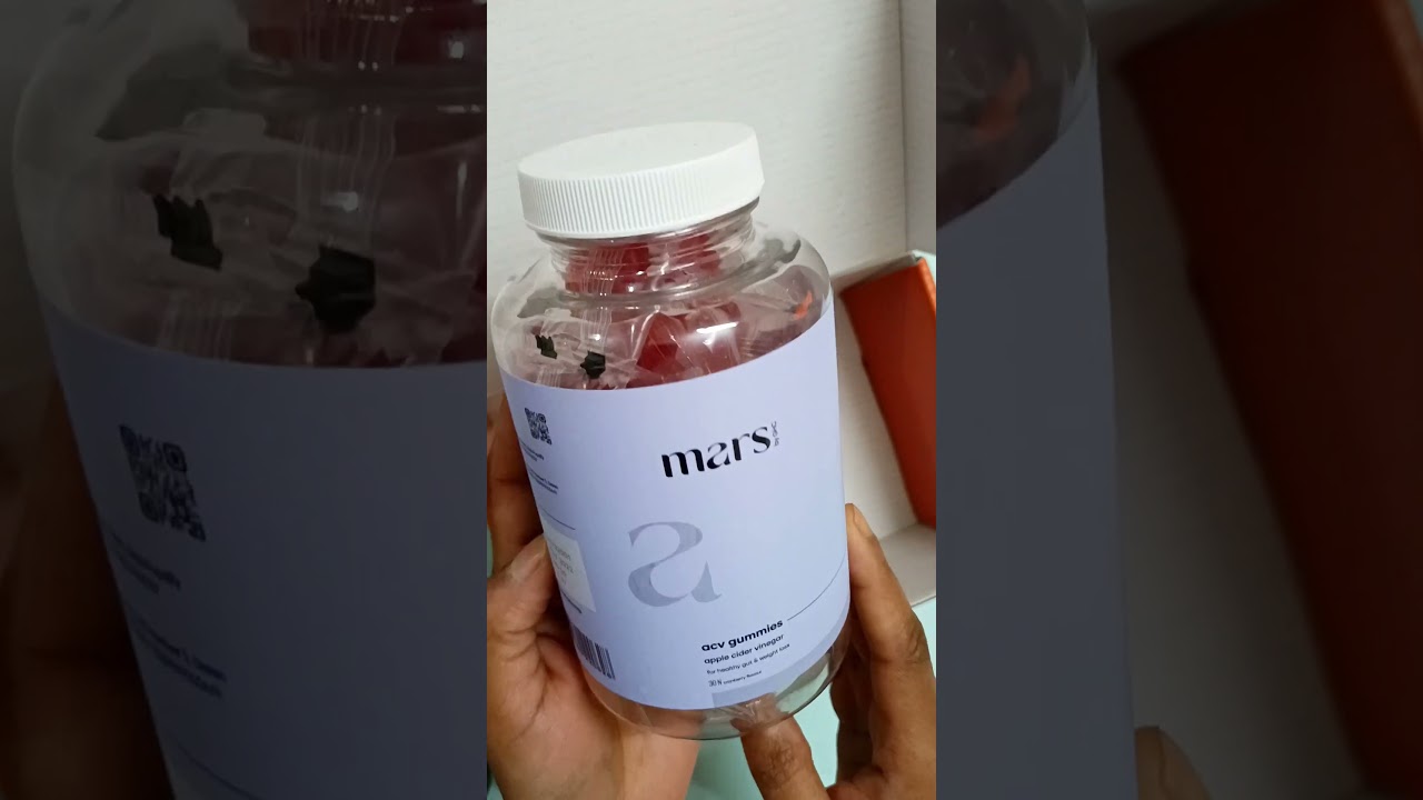 Mars by GHC apple cider vinegar gummies #shorts #shortsvideo #unboxing