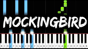 Eminem - Mockingbird - Piano Tutorial