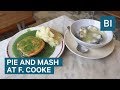 We Tried Pie, Mash, and Jellied Eels At One Of London's Oldest 'Fast Food' Restaurants