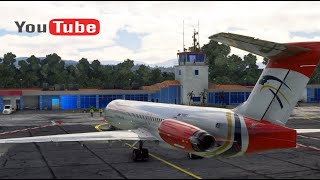 Timelapse Video McDonnell Douglas MD-82 Landing (Cockpit view). #3