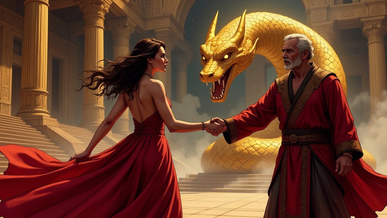 Papá dijo que estaba destinada a casarme con el Dios Serpiente, pero me negué. Llevé a mi novio...