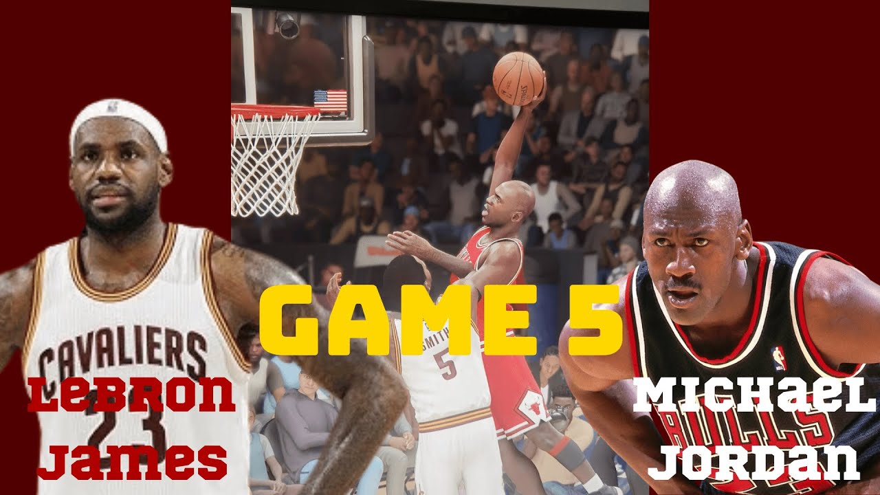 '96 Bulls vs '16 Cavaliers Game 5 | Best of 7 Games | NBA2K24 PS5