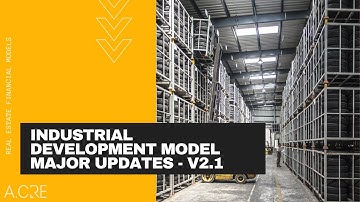 Industrial Development Model in Excel - Major Updates Through v2.1