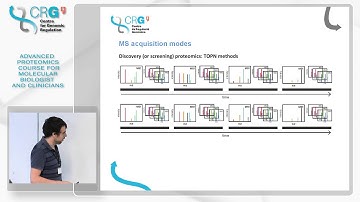 Lesson 3 - Eduard Sabidó (CRG-UPF): Main proteomics workflows